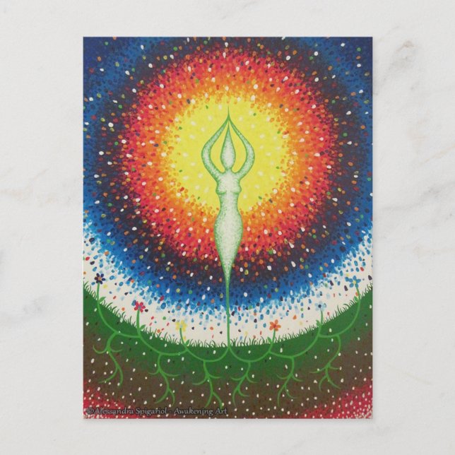 Postal Renacimiento del Sol (Anverso)