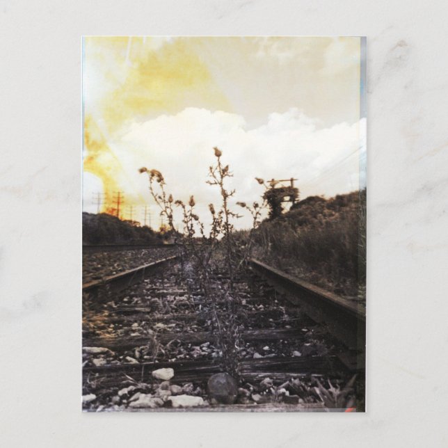 Postal Renacimiento entre las vías (Anverso)