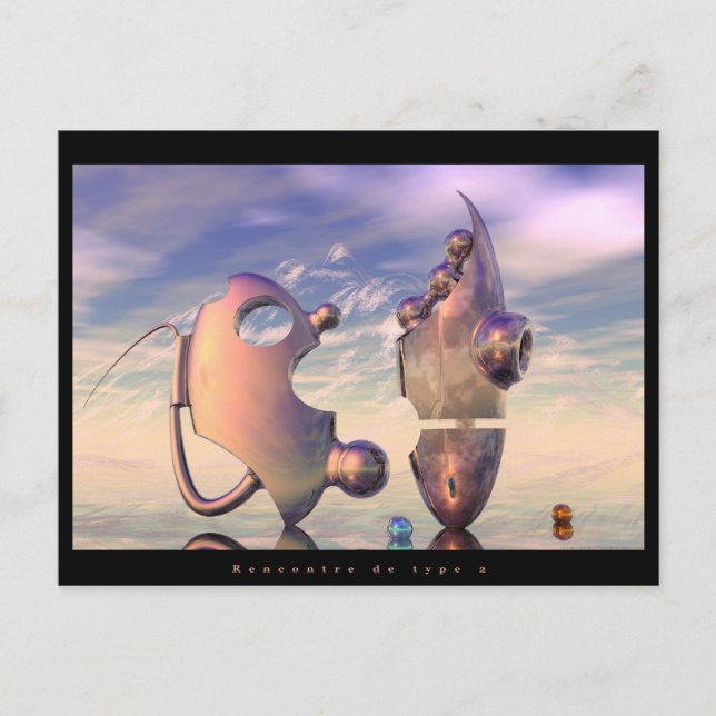 Postal Rencontre de tipo 2 (Anverso)
