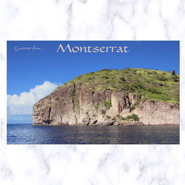 Postal Rendezvous Bluff Montserrat (Subido por el creador)