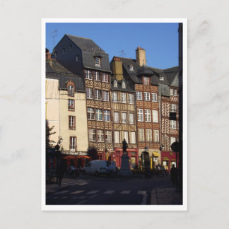 Postal Rennes, Francia