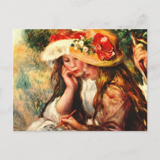 Postal Renoir Bella Artes (Anverso)
