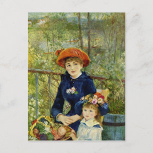 Postal Renoir Bella Artes
