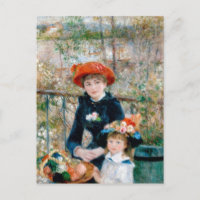 Renoir "Dos hermanas (en la terraza)"