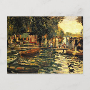 Postal Renoir - La Grenouillere