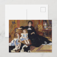 Renoir - Madame y sus hijos, Bella Artes de perro