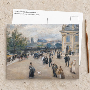 Postal Renoir - París, Instituto en el Muelle Malaquais