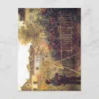 Renoir, Pierre-Auguste Monet beim Malen en sisem
