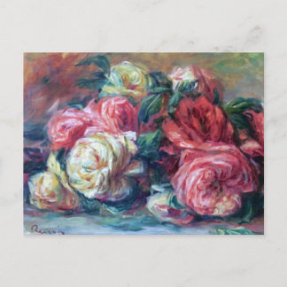 Postal Renoir Rosas descartados
