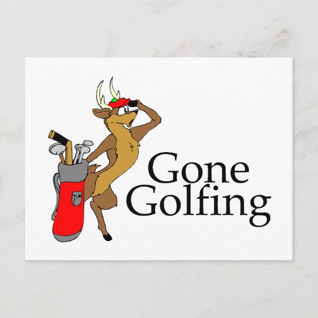 Postal Renos de golf (Anverso)