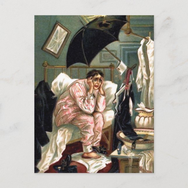 Postal Renovación de Año Nuevo Fiesta (Anverso)