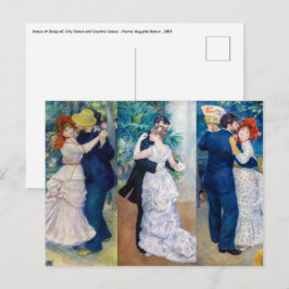 Postal Renovación - Serie de baile: Bougival, ciudad y ca