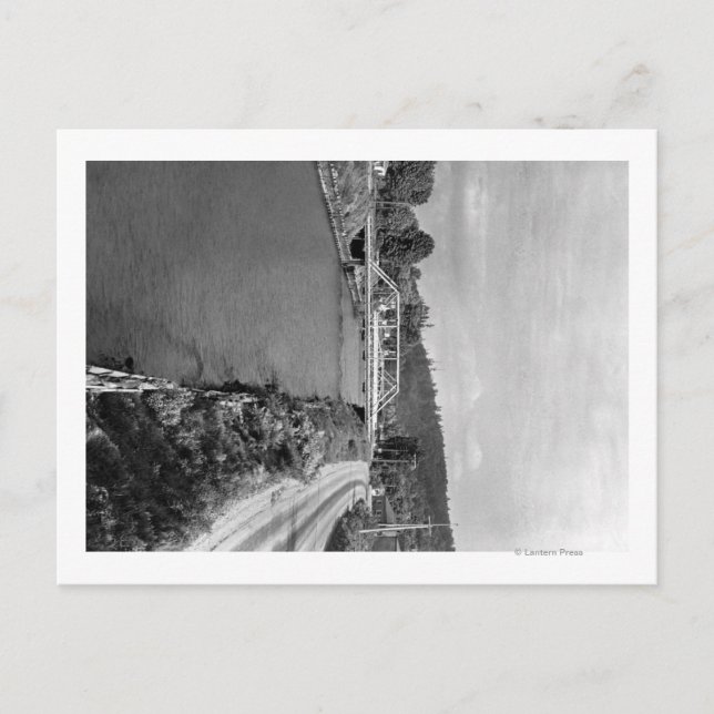 Postal Renton, WA View of the Cedar River Photograph (Anverso)