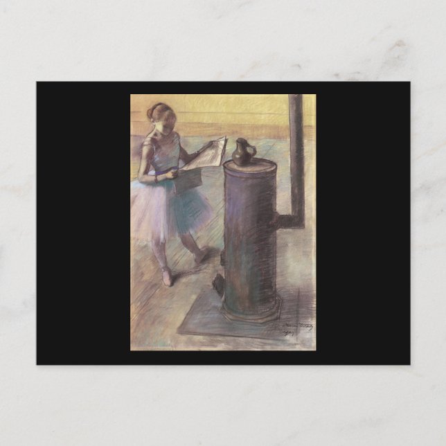 Postal Renuncia Edgar Degas Dancer (Anverso)