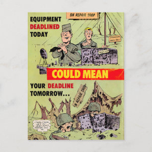 Postal Reparaciones militares