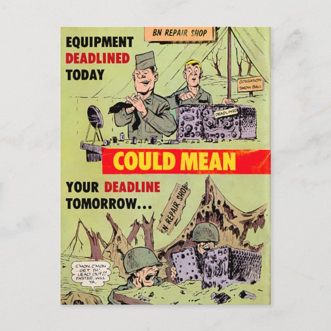 Postal Reparaciones militares (Anverso)