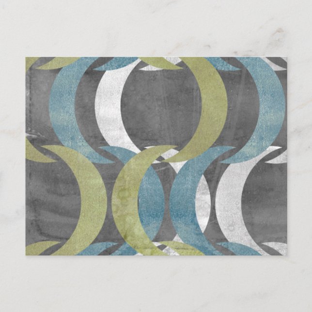 Postal Repetición geométrica I (Anverso)