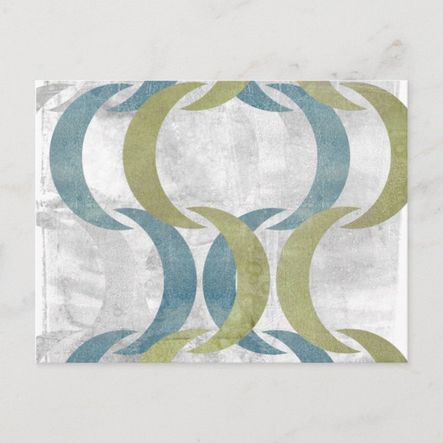 Postal Repetición geométrica III (Anverso)