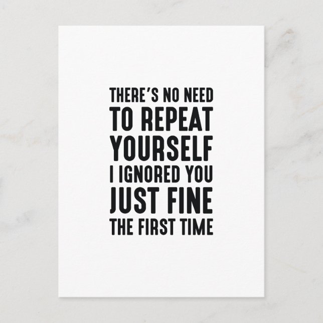 Postal Repetir (Anverso)