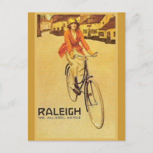 Postal Replica Publicidad de época, Bicicletas Raleigh