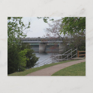 Postal Represa de rock de mesa