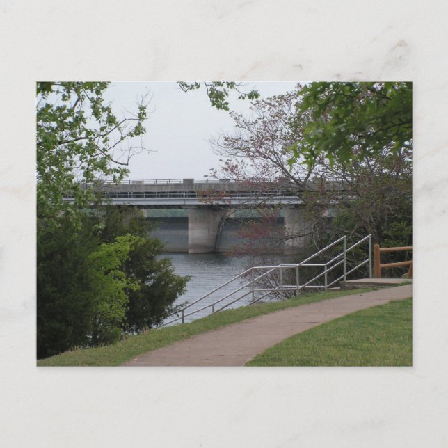 Postal Represa de rock de mesa (Anverso)