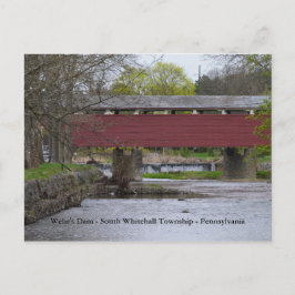 Postal Represa de Wehr - Municipio de South Whitehall - P