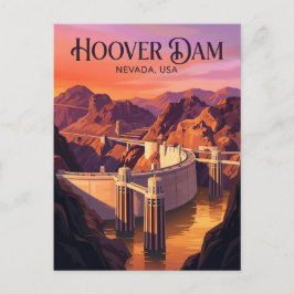 Postal Represa Hoover EE. UU.
