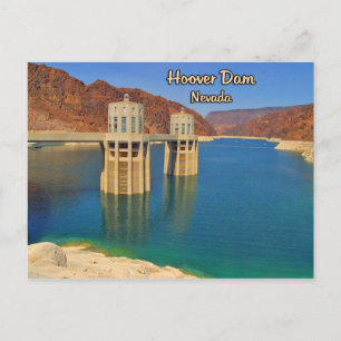 Postal Represa Hoover y lago Mead