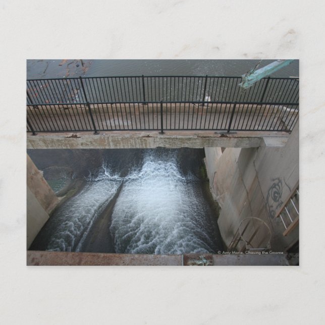 Postal Represa Overholser (Anverso)