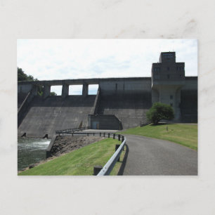 Postal Represa Stonewall Jackson, río West Fork, Weston,