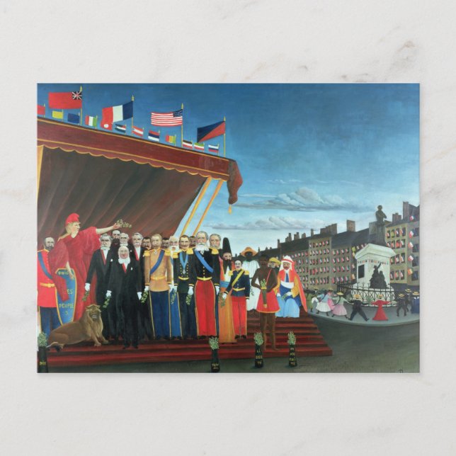 Postal Representantes de las Fuerzas (Anverso)