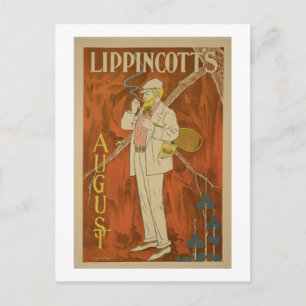 Postal Reproducción de un poster que anuncia el Día de Ag