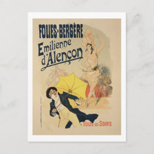 Postal Reproducción de una publicidad poster "Emile d'Ale