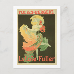 Postal Reproducción de una publicidad Poster 'Loie Fuller