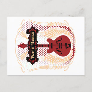Postal Reproducir más fuerte Gitarre