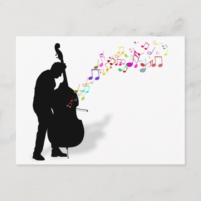 Postal Reproductor de Bass (Anverso)