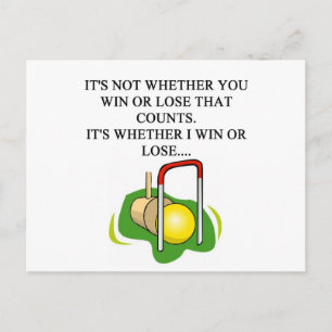 Postal Reproductor de CROQUET