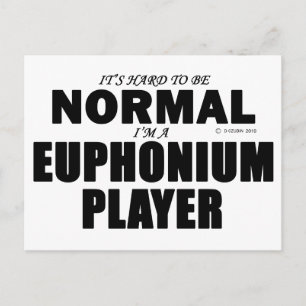 Postal Reproductor de eufonio normal