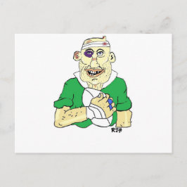 POSTAL REPRODUCTOR DE RUGBY