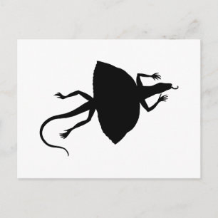 Postal Reptil negro