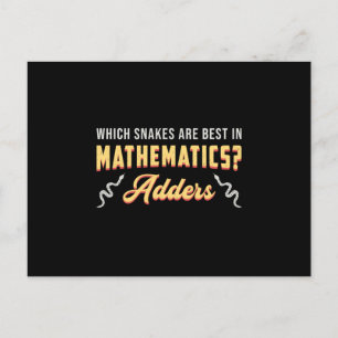 Postal Reptile de serpiente animal Cobra Snakers Mascota 