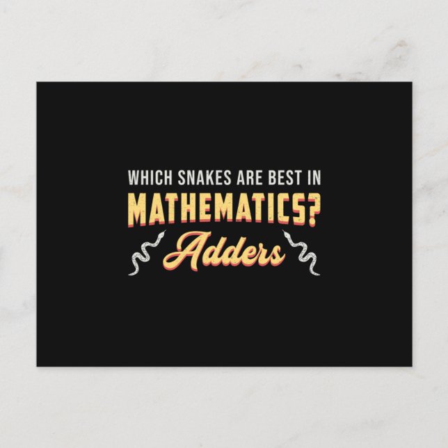 Postal Reptile de serpiente animal Cobra Snakers Mascota  (Anverso)