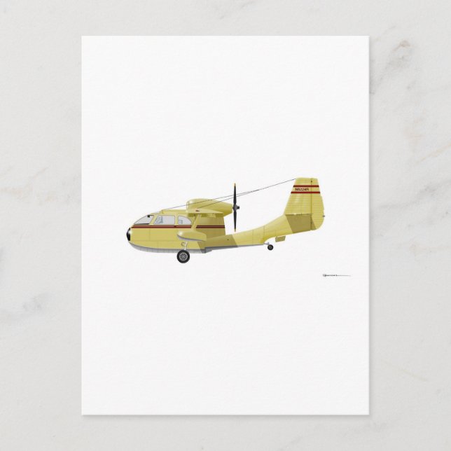 Postal Republic RC-3 Seabee (Anverso)