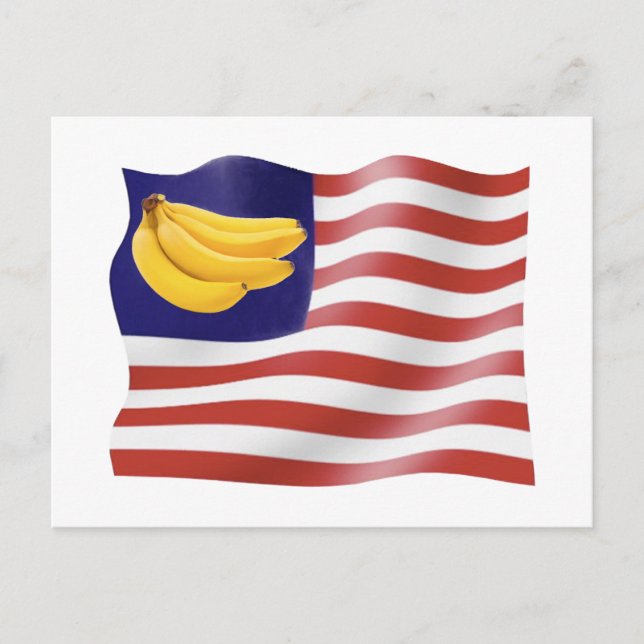 Postal República Banana (Anverso)