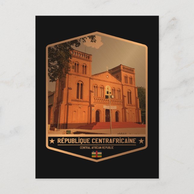 Postal República Centroafricana (Anverso)