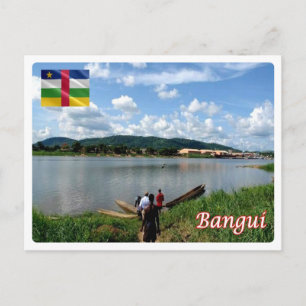 Postal República Centroafricana - Río Bangui - Ubangi