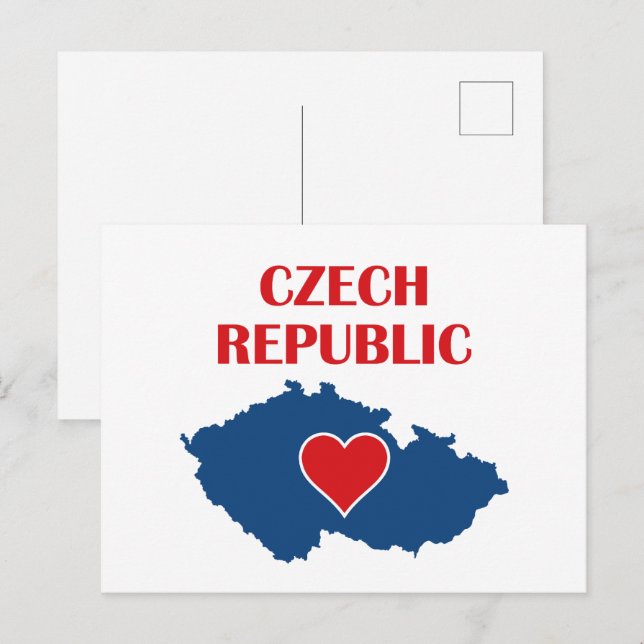 Postal República Checa (Anverso / Reverso)