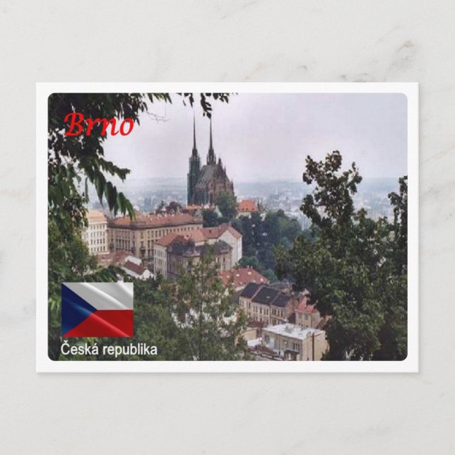 Postal República Checa - Brno - (Anverso)