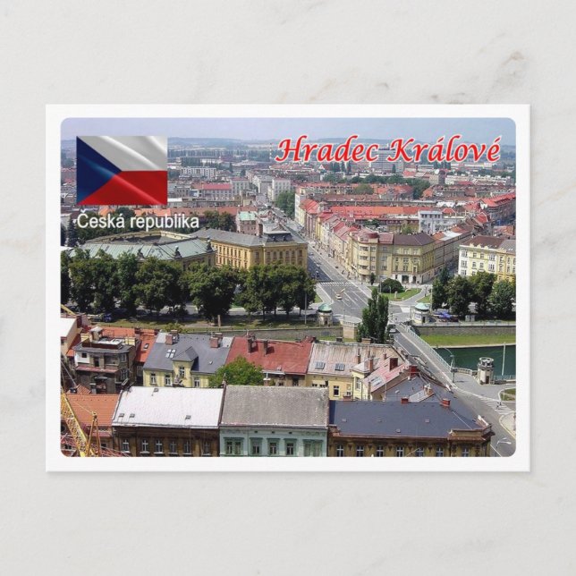 Postal República Checa - Hradec - Kralové - (Anverso)